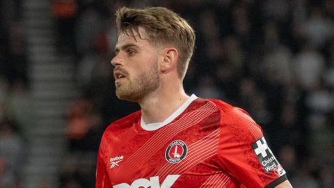 Charlie Kelman in action for Charlton