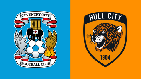 Coventry City and Hull City club badges