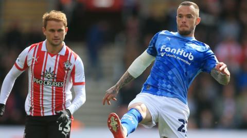 Southampton v Portsmouth match action