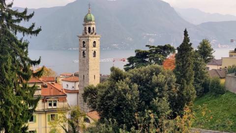 The Swiss city of Lugano