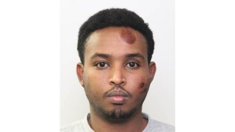 Abdulahi Hasan Sharif pictured in an image provided by police