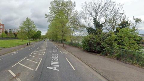 A google street view of Annandale Embankment 