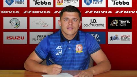 Jay Hart signs for Thimphu City