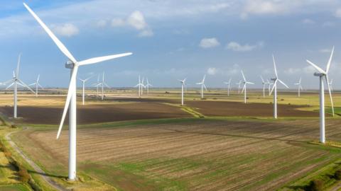 Wind farm, Sussex