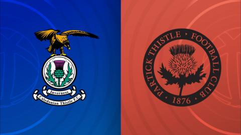 Inverness Caledonian Thistle and Partick Thistle badges