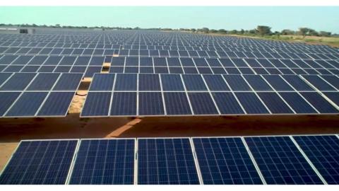 Solar panels in Senegal