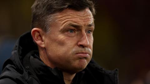 A close-up of Preston North End boss Paul Heckingbottom