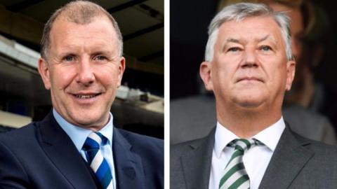 SFA chief executive and Celtic counterpart Peter Lawwell