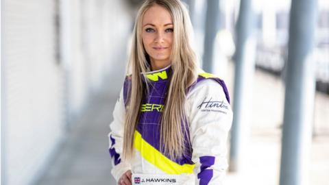 Jess Hawkins has been racing professionally since 2014