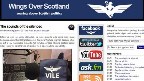 Wings Over Scotland homepage