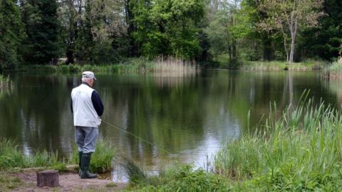 Trout fishing