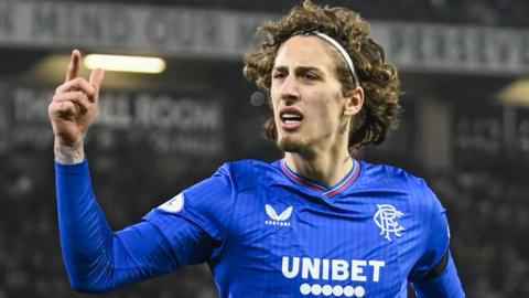 Rangers forward Fabio Silva