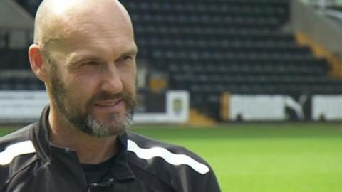 Notts County boss Luke Williams talks to BBC East Midlands Today