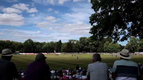 General view during the Vitality Blast match between Derbyshire Falcons and Yorkshire 