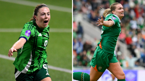 Simone Magill and Saoirse Noonan