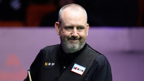 Mark Williams looks rueful