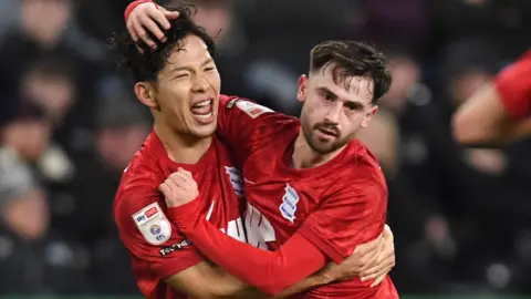 Patrick Roberts celebrates 