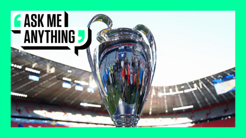 Champions League trophy