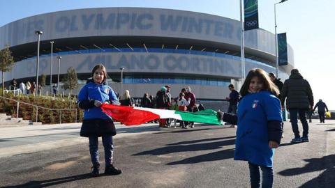The Milano Santagiulia Ice Hockey Arena