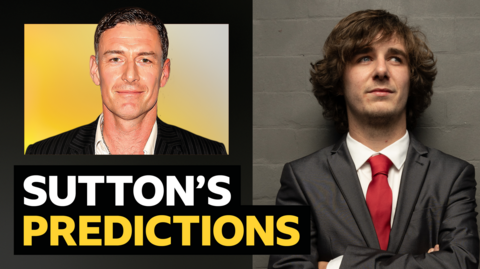 Chris Sutton's predictions v The Piano winner Brad Kella