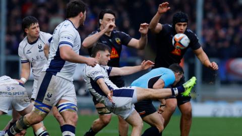 Action from Exeter v Bristol