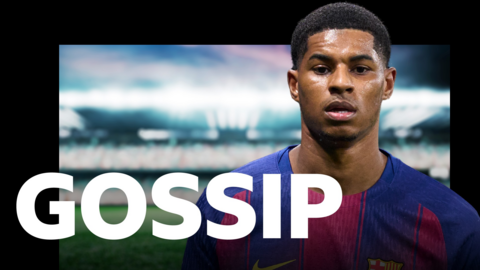 Marcus Rashford in a Barcelona shirt
