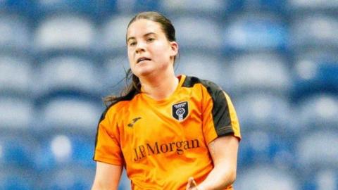 Nicole Kozlova scored twice for Glasgow City