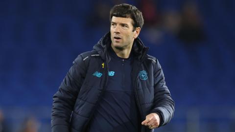 Brian Barry-Murphy on the touchline 