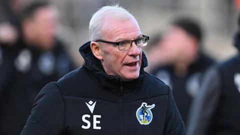 Bristol Rovers boss Steve Evans