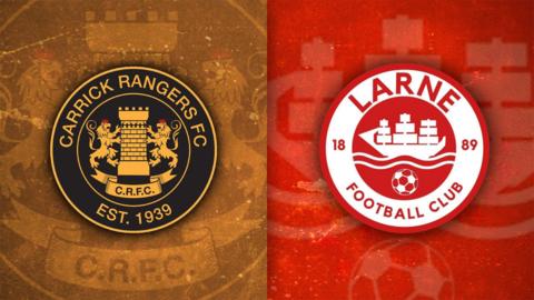 Carrick Rangers v Larne 