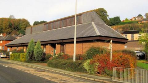 Welshpool Library - photo by John Firth