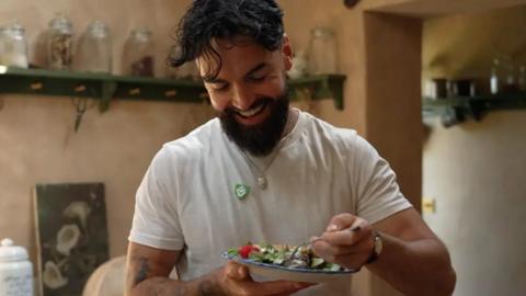 Vegan chef Gaz Oakley.