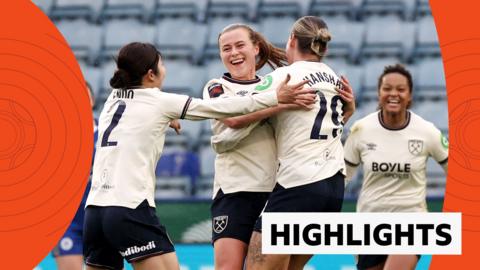 Leicester v West Ham highlights 