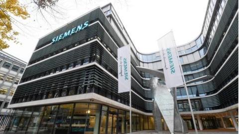 Siemens' headquarters in Germany