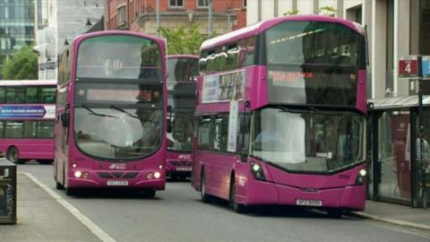 Translink buses