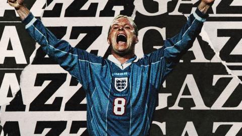 Episode one of Gazza airs on BBC Two, Wednesday 13 April, 9pm.