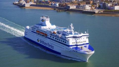 Normandie ferry in Portsmouth