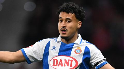 Omar El Hilali in action for Espanyol