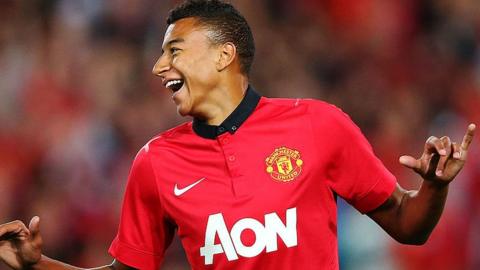 Former Man Utd midfielder Jesse Lingard