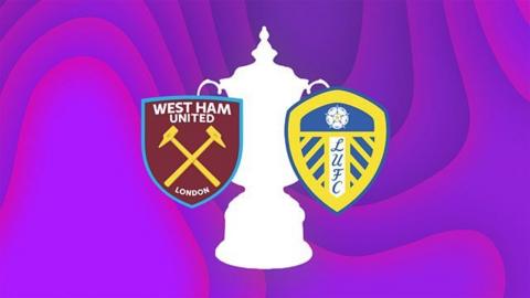 West Ham v Leeds FA Cup graphic