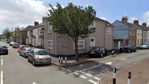 Junction of Rolls and Wells Street in Riverside, Cardiff