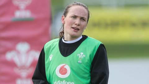 Jenny Hesketh in Wales training session