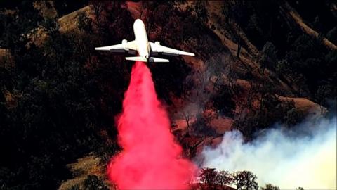 Firefighters are battling the wildfires in northern California's wine country.