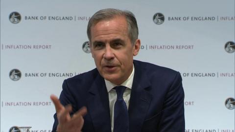 Bank of England governor Mark Carney