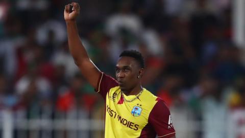 West Indies all-rounder Dwayne Bravo