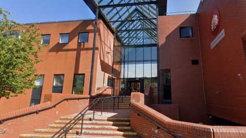 Leicester Crown Court, in Wellington Street, Leicester