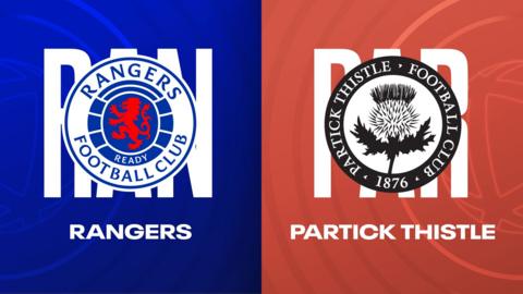 Rangers and Partick Thistle badges