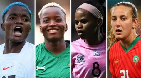 Nigeria football player Rasheedat Ajibade, Zambia player Racheal Kundananji, South Africa player Hildah Magaia and Morocco player Yasmin Mrabet are among the stars heading for the Wafcon quarter-finals