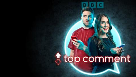 Top comment branding with Marianna Spring and Matt Shea