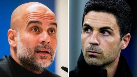 Guardiola and Arteta